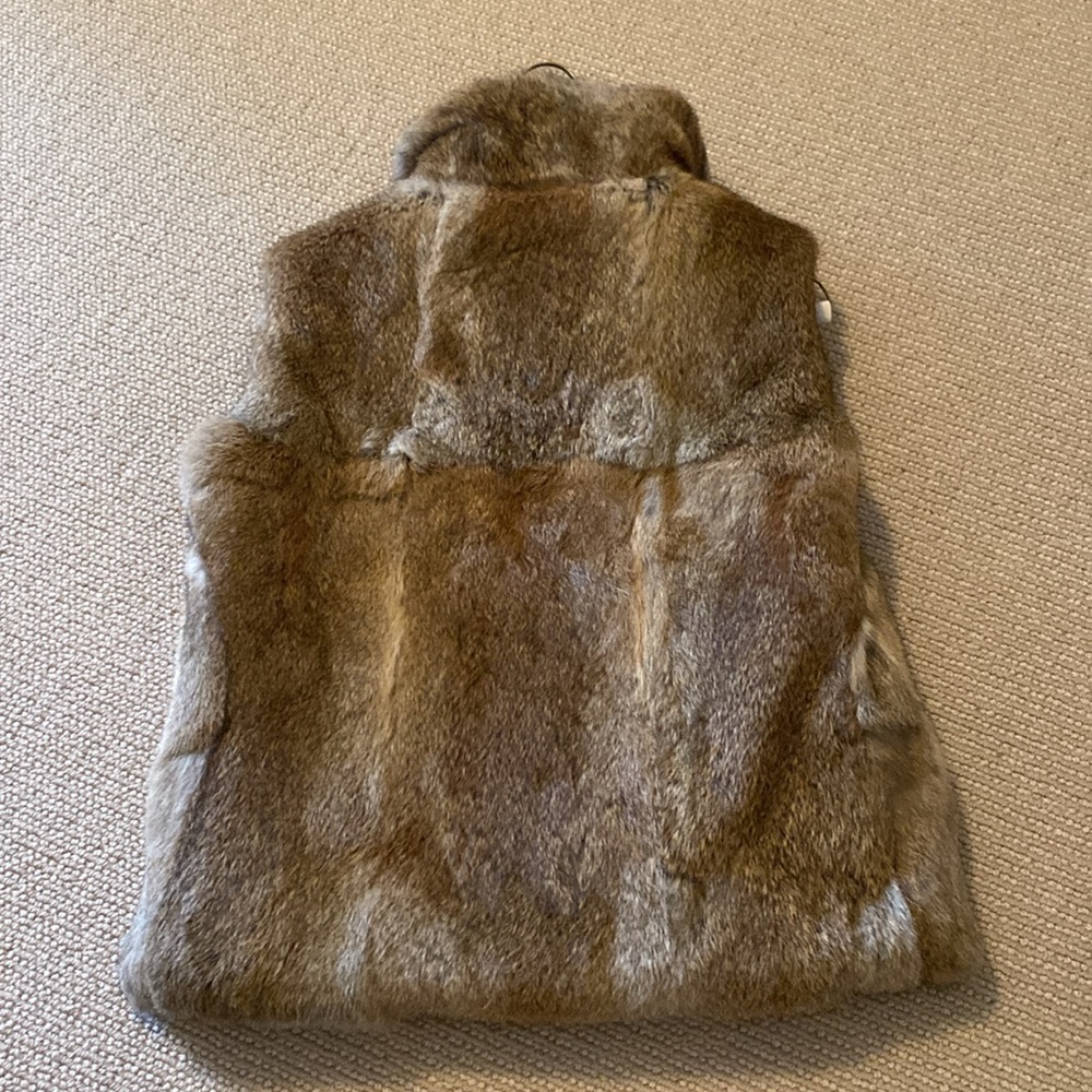 Tyler Boe Brown Fur Vest (new with tags!) - Picture 4 of 5